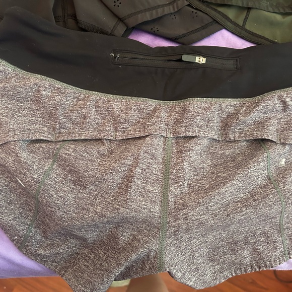 Lululemon Speed up Shorts - size 4 & 6 camo grey black - Picture 4 of 8